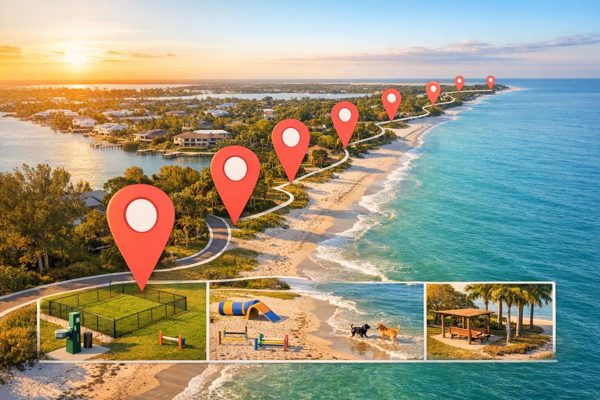 Top 7 Dog Parks in Manasota with Maps