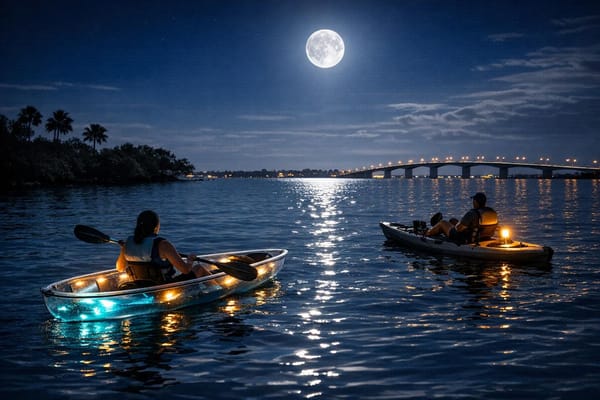Top 5 Moonlit Kayak Tours in Sarasota